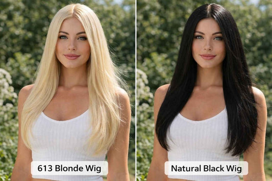 #613 Blonde Wig vs Natural Black Wig: Which One Fits Your Lifestyle? (2026 Guide) - MillionWig