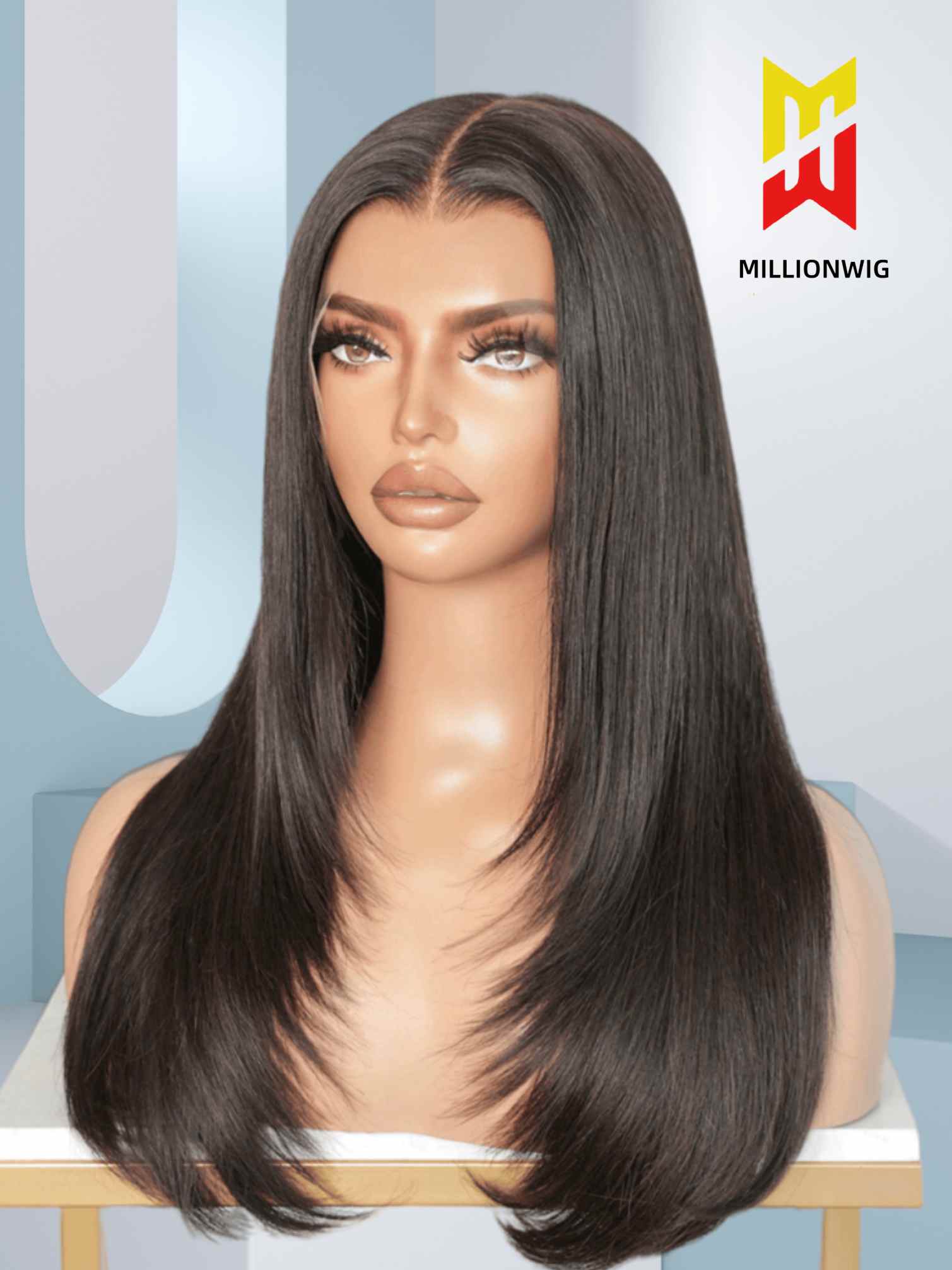 Vivian Natural Looking Wig With Layers Glueless HD Lace Front