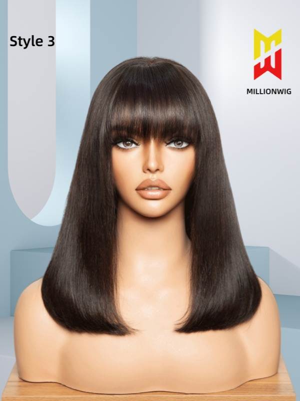 Alexis Long Bob Wig High Quality Human Hair HD Lace Front