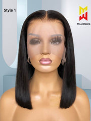 Alexis Long Bob Wig High Quality Human Hair HD Lace Front