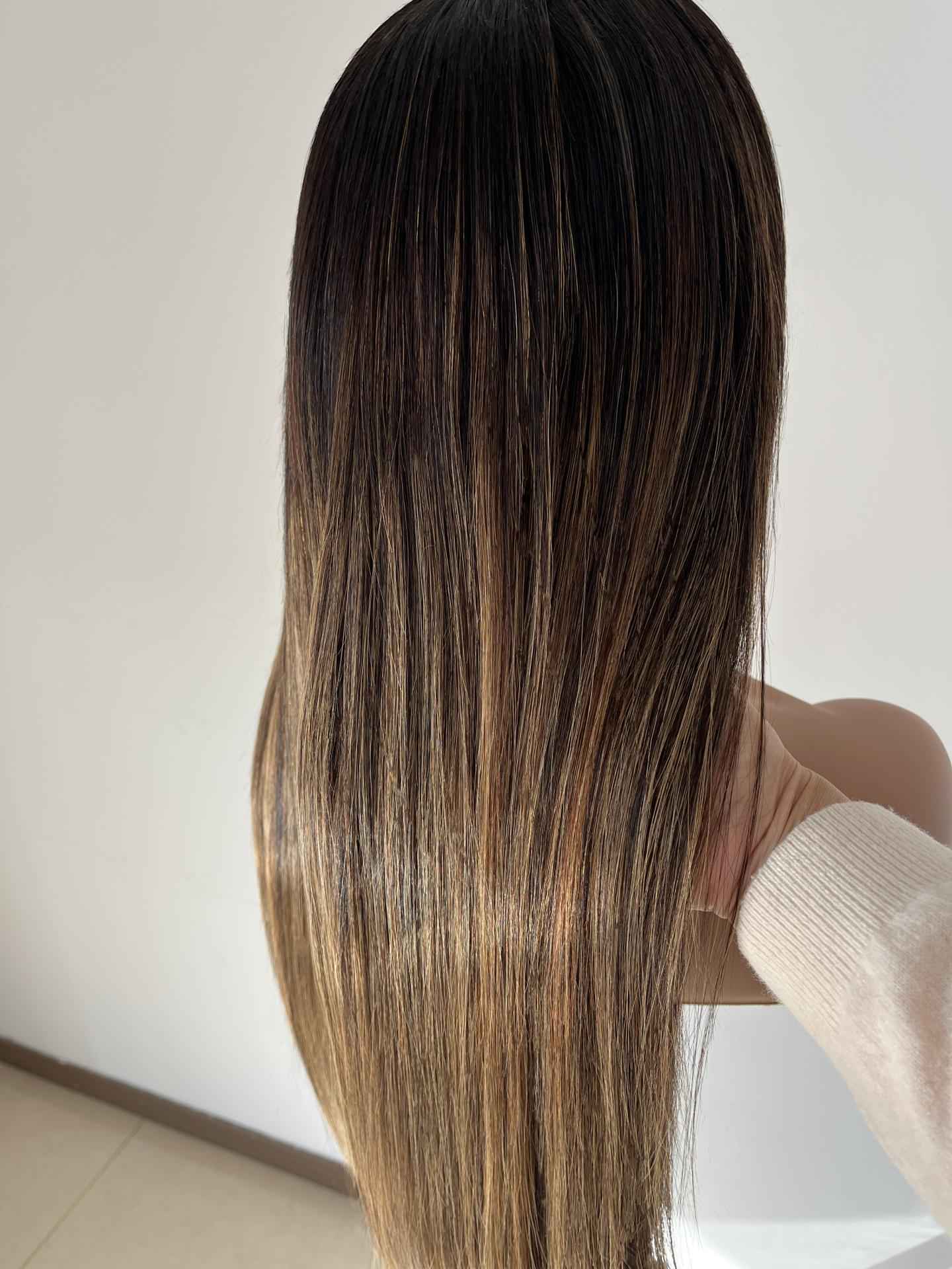 Luna Warm Brown Straight Wig – Glueless HD Lace Human Hair Wig