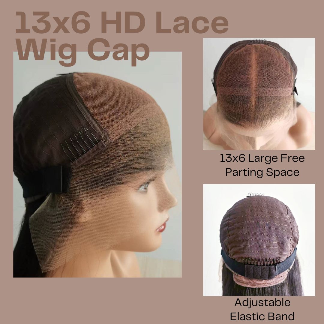 Angie Brown Highlight Wig 100% Human Hair HD Lace