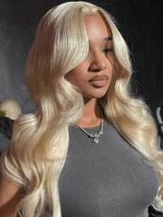 Aurelia 613 Blonde Straight Human Hair Wig – Glueless HD Lace Brazilian Virgin Hair Wig - MillionWig