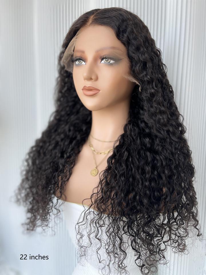 Cynthia Curly Human Hair Wig – HD Lace Front Glueless Wig | Natural Hairline (16–30 Inch) - MillionWig