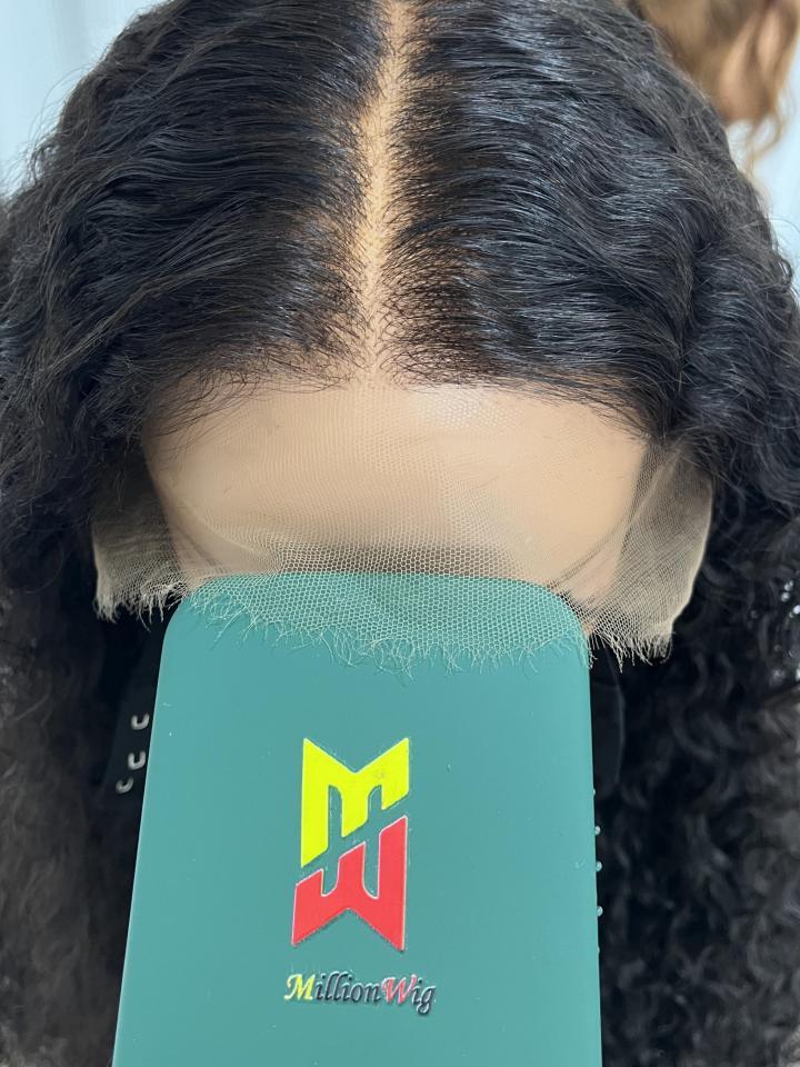 Cynthia Curly Human Hair Wig – HD Lace Front Glueless Wig | Natural Hairline (16–30 Inch) - MillionWig