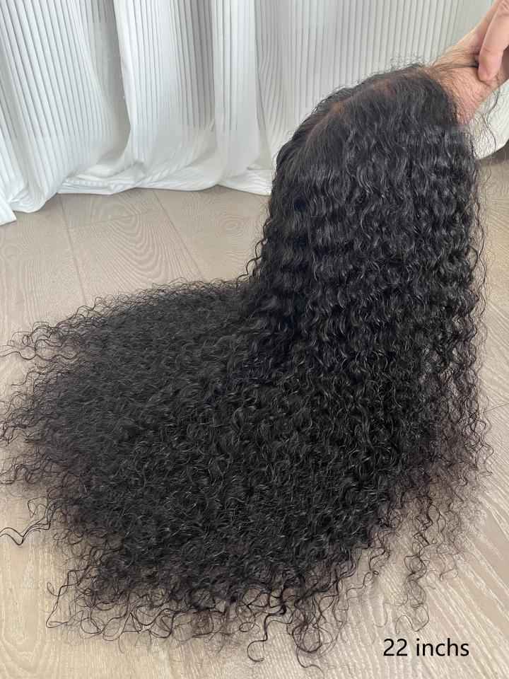 Cynthia Curly Human Hair Wig – HD Lace Front Glueless Wig | Natural Hairline (16–30 Inch) - MillionWig