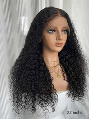 Cynthia Curly Human Hair Wig – HD Lace Front Glueless Wig | Natural Hairline (16–30 Inch) - MillionWig