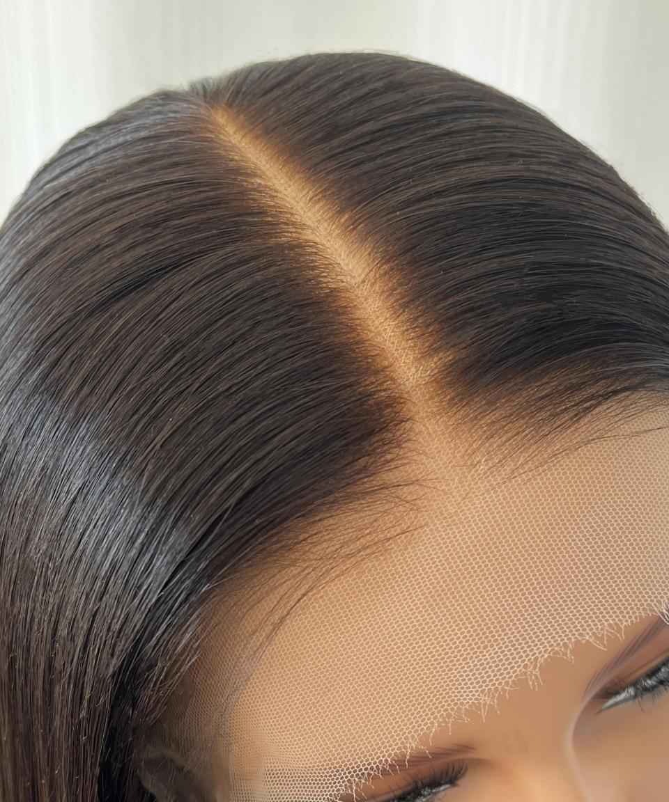 Ember Glueless HD Lace Human Hair Wig – T Color Natural Black to Auburn Brown | Beginner Friendly - MillionWig